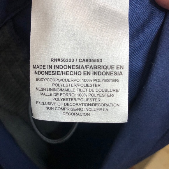 Nike Boston Red Sox 1/4 zip Windbreaker, Size XL, Navy - Picture 3 of 6